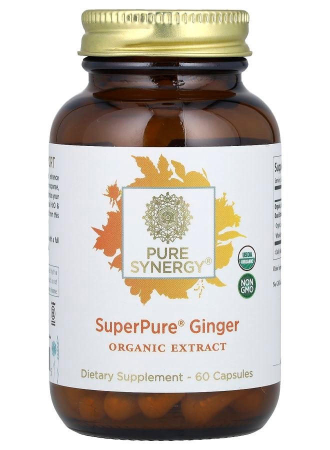 Pure Synergy SuperPure® Ginger 60 Capsules