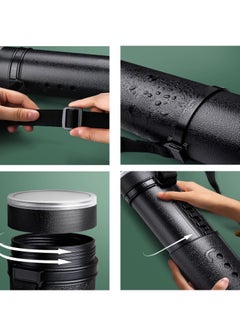 Ecjiuyi Poster Tube with Strap,2Pack Expandable Poster Storage Tubes Expand from 24.5" to 40" ,Waterproof Telescoping Blueprint Art Document Transport Carrying Tube  - Image 5
