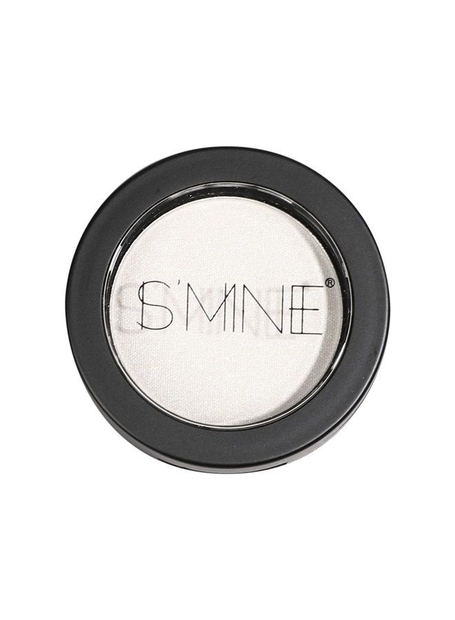IS'MINE ISMINE Single Eyeshadow Powder Palette Shimmer Pearl White, High Pigment, Longwear Single White Eye Makeup for Day & Night (#01) - Image 3