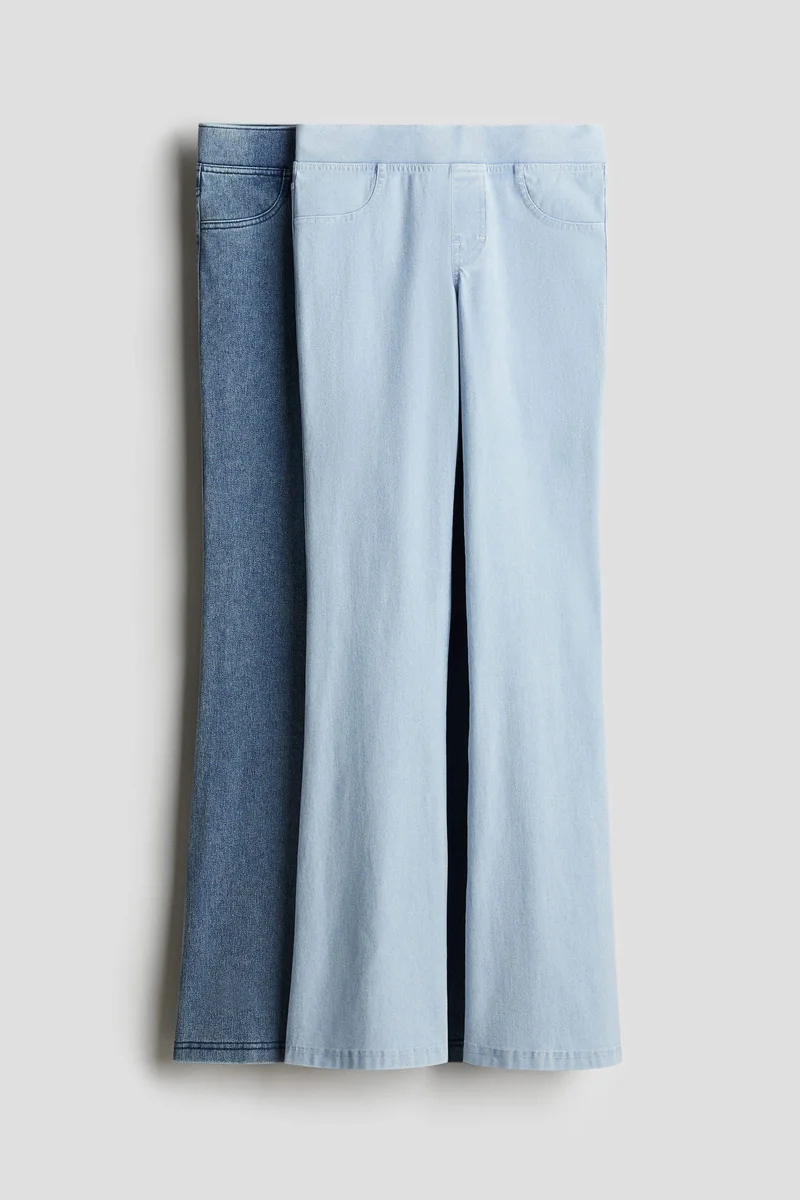 اتش اند ام بنطلون جيرسيه واسع - عبوة من 2