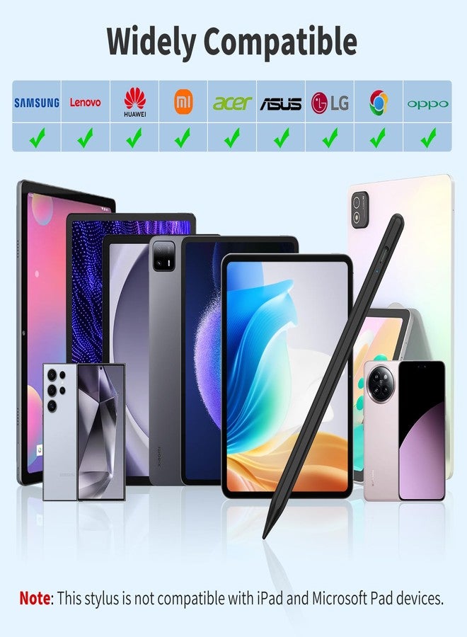 COO Stylus Pen for iOS&Android Touch Screens, Active Pencil for Samsung, Smart Digital Stylus Pens for Lenovo/Huawei/Vivo/Mi and Other Tablets, iPhone/Samsung/Google Pixel Smart Phones Drawing&Writing - Image 4