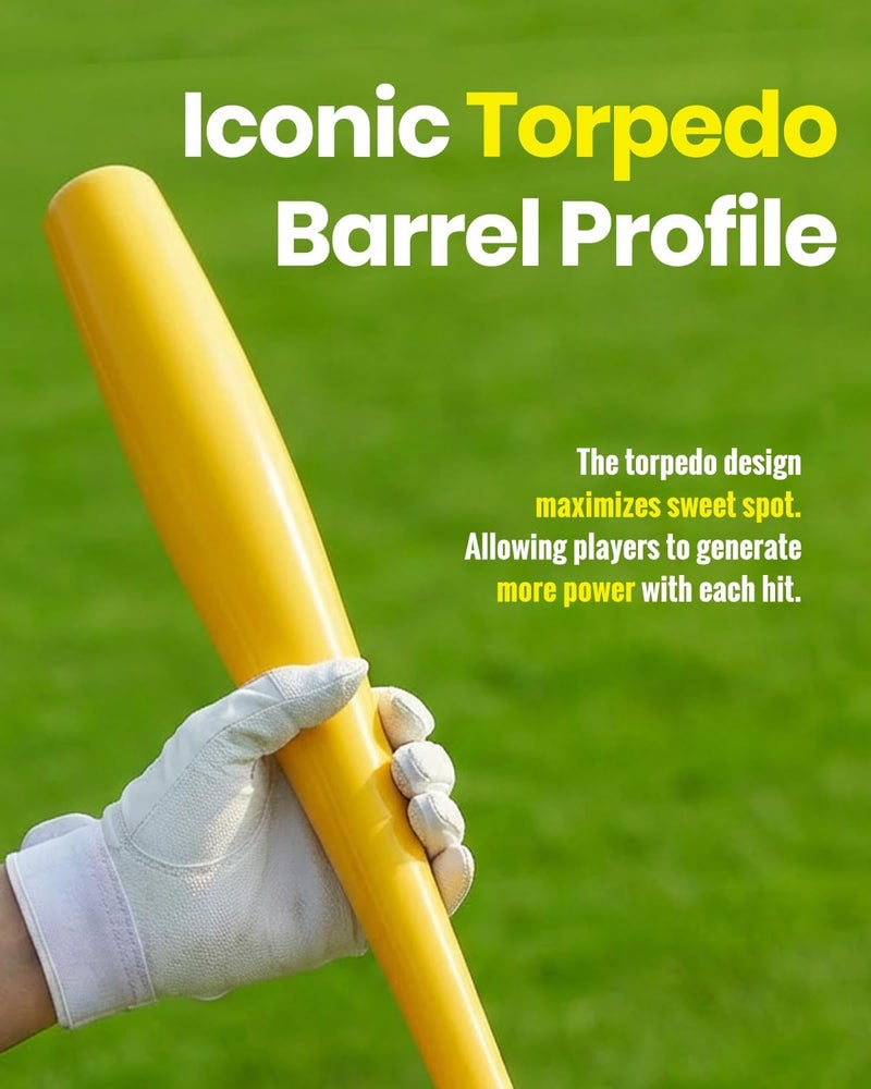 Xmortar 2 Torpedo Plastic Baseball Bat Set - 32 in / 9 oz for Backyard Games - Image 2