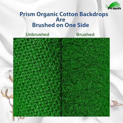 Prism 100% Cotton Extra Thick Professional Photography Backdrop 9x18 ft Black, Brushed for Low Light Reflectance and Bleed Through, Sustainable Organic Cotton Muslin with No Microplastic Shedding - Image 3