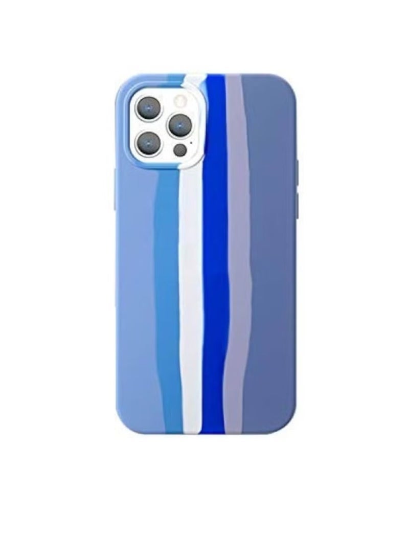 iPhone 15 Pro Max Colourful Silicone Case, Silky Smooth Full Body Protective Case with Soft Lining, Shockproof Hybrid Liquid Silicone Mobile Phone Case