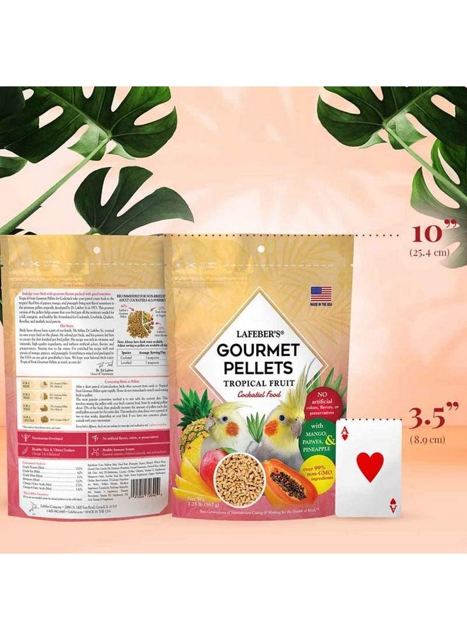 لافيبيرز حبيبات طيور الكوكتيل من LAFEBER'S (1.25 رطل (عبوة من قطعتين)، حبيبات فواكه استوائية)  - Image 2