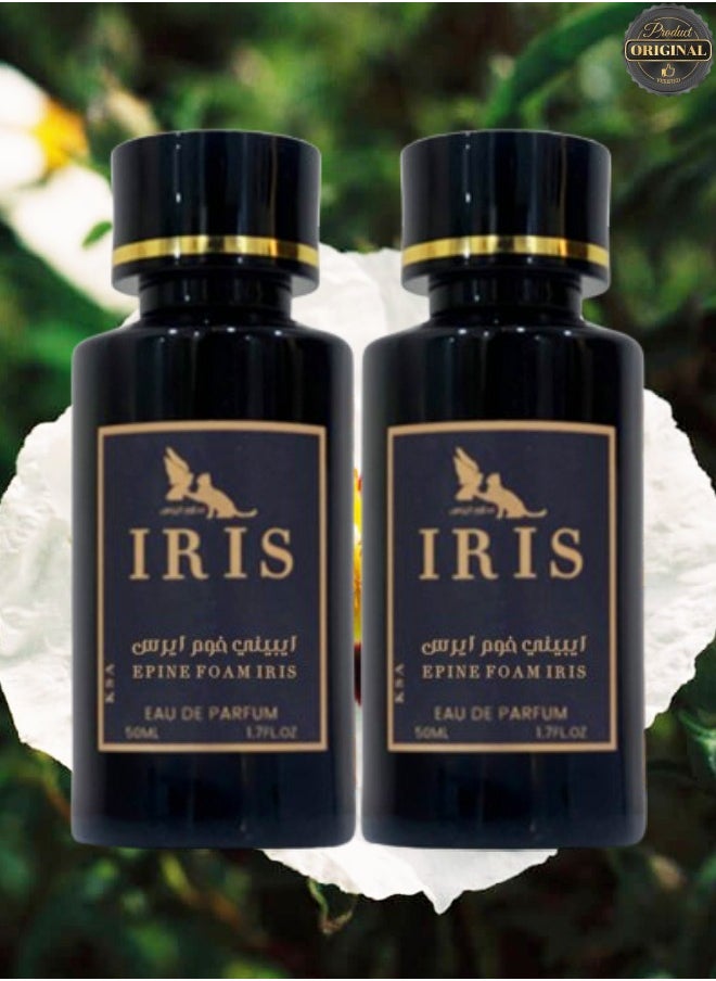 IRIS 2 Pieces Epine Foam Iris Perfume 50ML  - Image 1