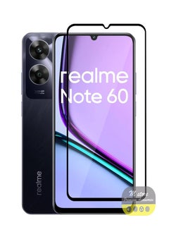 For Realme Note 60 Screen Protector – Edge to Edge Tempered Glass Screen Protector, High Transparency, Delicate Touch, Anti-Explosion, Smooth Arc Edges, Easy Installation