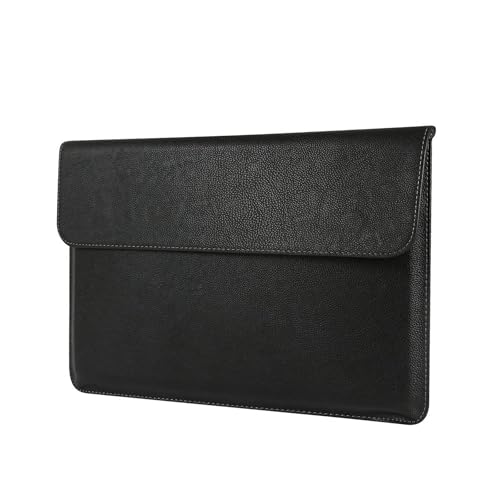 Megoo Surface Book 1/Book 2/Book 3/15 Inch, Leather Sleeve Case for Micosoft 15 inch-Black - Image 1