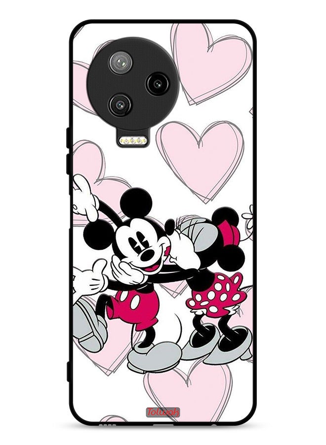 Tolwak Infinix Note 12 Pro 4G Protective Case Cover Mickey Mouse Hug - Image 1