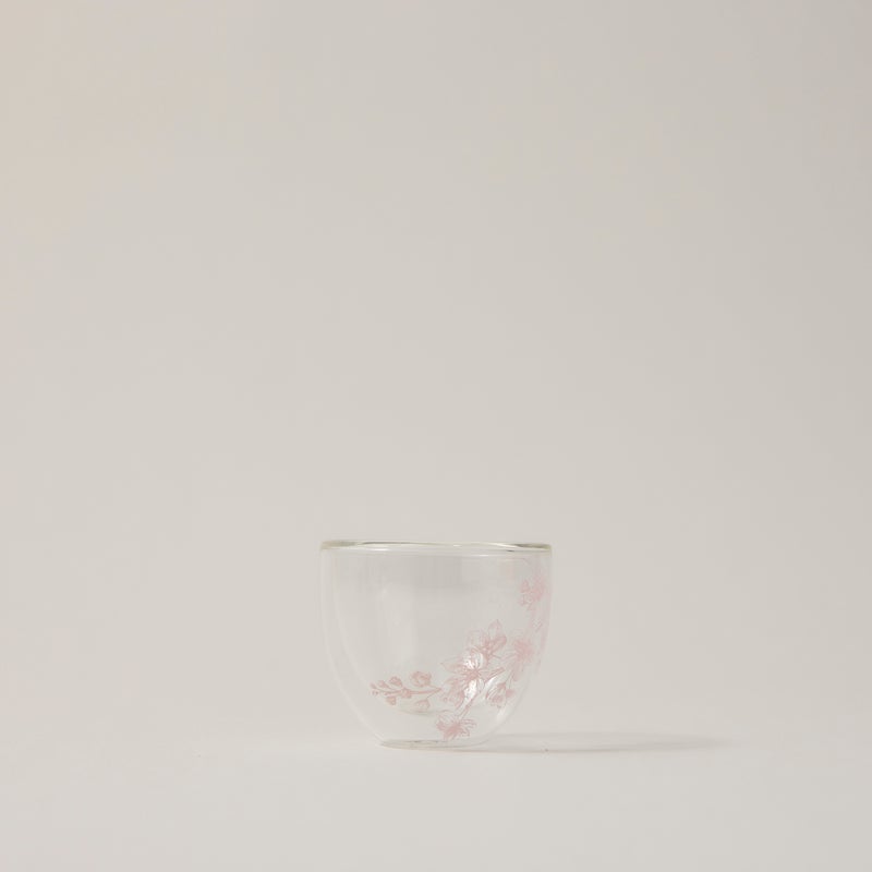 دلتي طقم أكواب شاي وفناجين قهوة سعودية زجاج وبورسلان أبيض 18 قطعة - Image 4