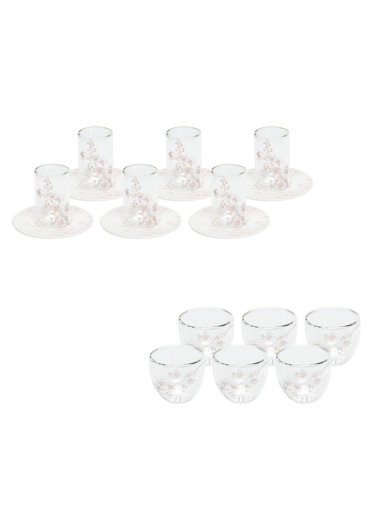 Dallaty 18 PCs Arabic Tea and Coffee Set  - Image 3