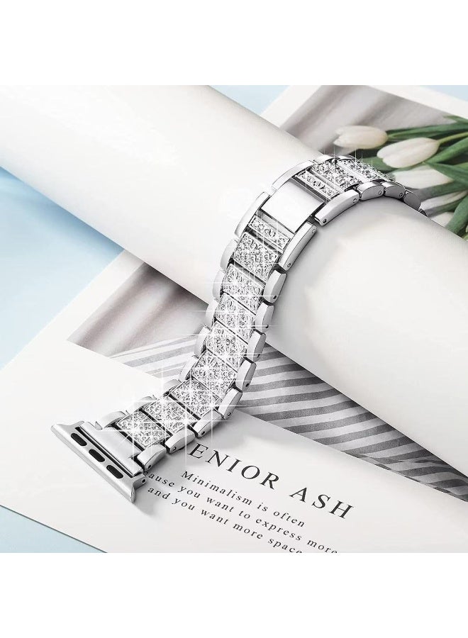 Watch Band Compatible for Apple Watch Series Band 38mm 40mm 41mm 42mm women, Genuine Leather Double Tour Designed Slim Replacement Strap for iWatch Series10 9 8 7 6 SE - Image 2