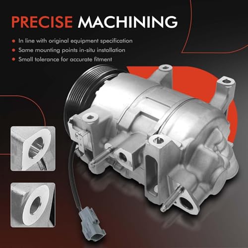 A-Premium Air Conditioner AC Compressor with Clutch Compatible with Chrysler 300 & Dodge Charger 2014-2021, Challenger 2015-2021 3.6L - Image 5