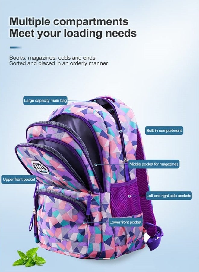 جيجيرو حقيبة مدرسية للبنات - Image 4