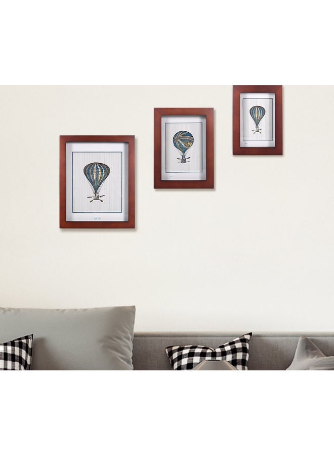 NIBEMINENT Desktop Decorative Photo Frame Brown - Image 3