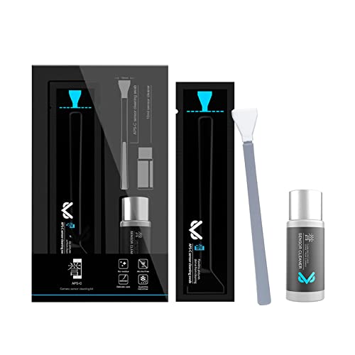 VSGO VS-S02-E APS-C Digital Camera Sensor Cleaning Kit Clean Swab × 10 with Sensor Cleaner Solution for Nikon Canon DSLR Cleaning - Image 1