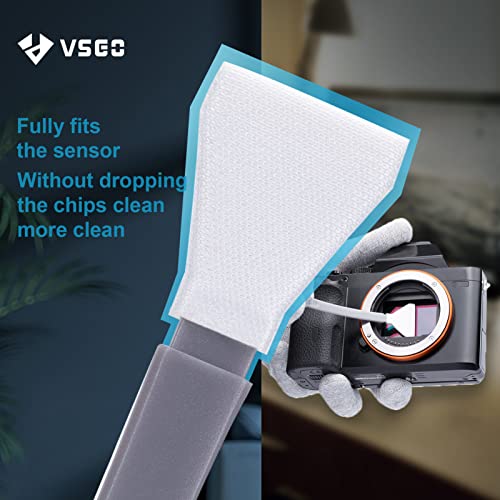 VSGO VS-S02-E APS-C Digital Camera Sensor Cleaning Kit Clean Swab × 10 with Sensor Cleaner Solution for Nikon Canon DSLR Cleaning - Image 4