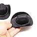 RillyRellow Dollhouse Cowboy Hat Miniature Cowboy Hat 16 Scale Miniature Soft Cowboy Mini Hat BrownBlack American Old West Hat for Dollhouse Craft Supplies 2PCS Black - Image 2