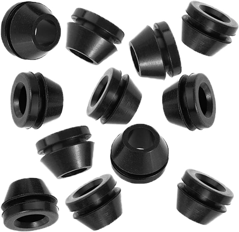 atgestore SMEV 50708 RV Cooktop Grate Grommets for Dometic Stove Top Parts Grate Rubber Grommets Replacemet RV Stove Parts top rubber bumpers Dometic Stove protector Range Grate Pads Rubber Feet 12 Pcs - Image 1