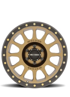 Method Method Race Wheels 305 NV Method Bronze/Black Street Loc 17x8.5" 6x5.5", 0mm offset 4.75" Backspace, MR30578560900 