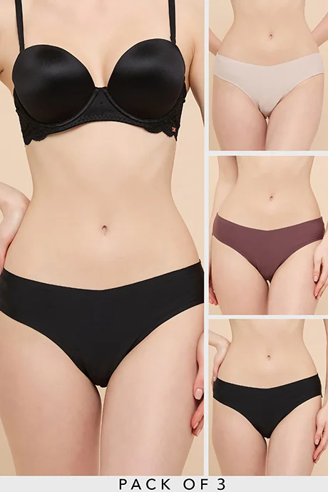 أر أند بي 3 Pack Bikini Briefs