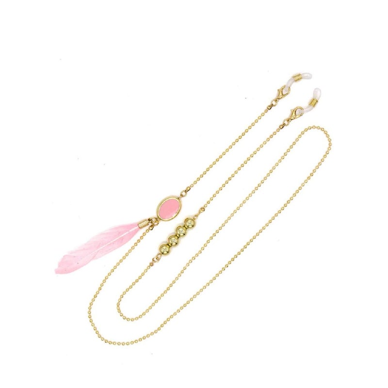 SOLARAE Colorful Beaded Eyeglass Chain Sunglass Holder Strap Eyeglass Necklace Chain Cord for Women - Image 1