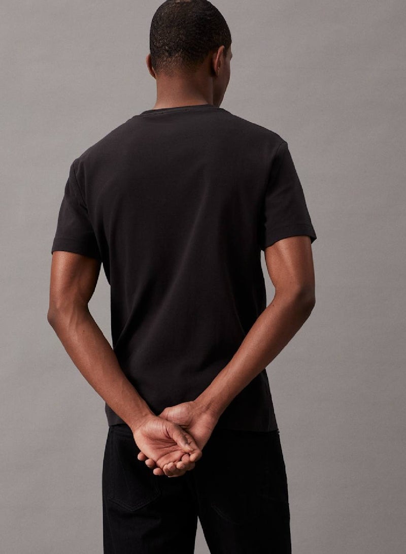 CALVIN KLEIN Micro Logo T-Shirt  - Image 2