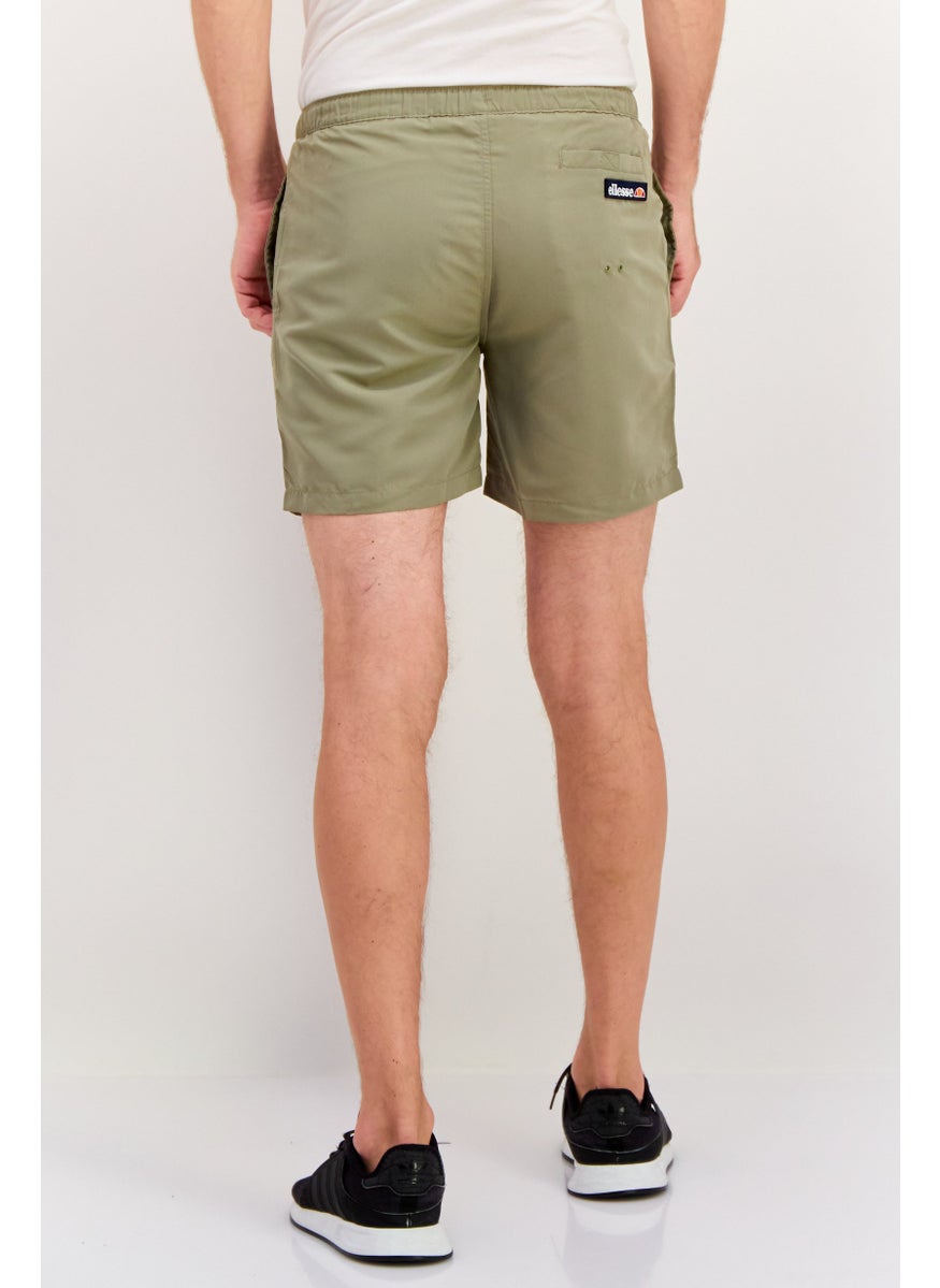 Ellesse Men Sportswear Fit Brand Logo Training Shorts, Khaki  - Image 2