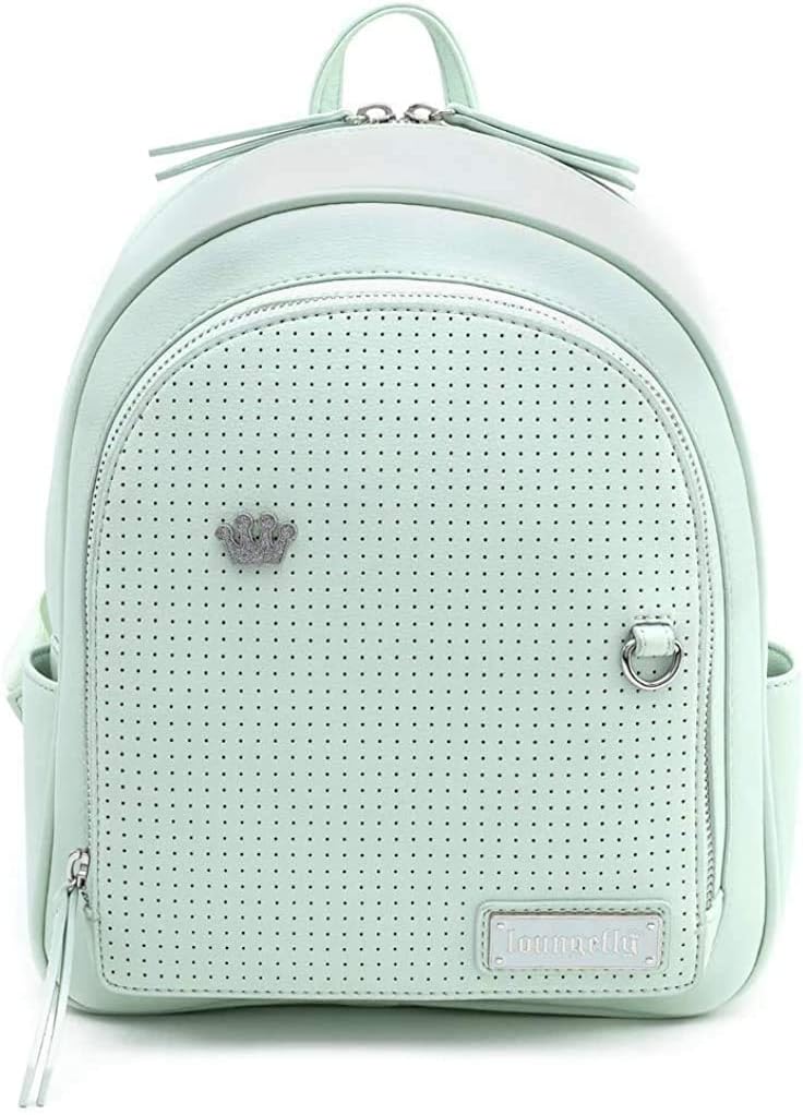 Loungefly Loungefly Mint Pin Trader FauxLeather Mini Backpack - Image 1