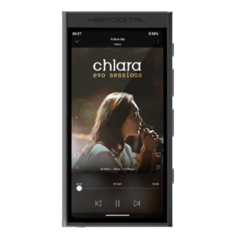 HiBy M300 32G Android 13 MP3 Music Player, HiFi Audio, Bluetooth WiFi, USB DAC Dsd, FM Radio, Dual Mic, Built-In Speaker, 29h Battery, Black - Image 1