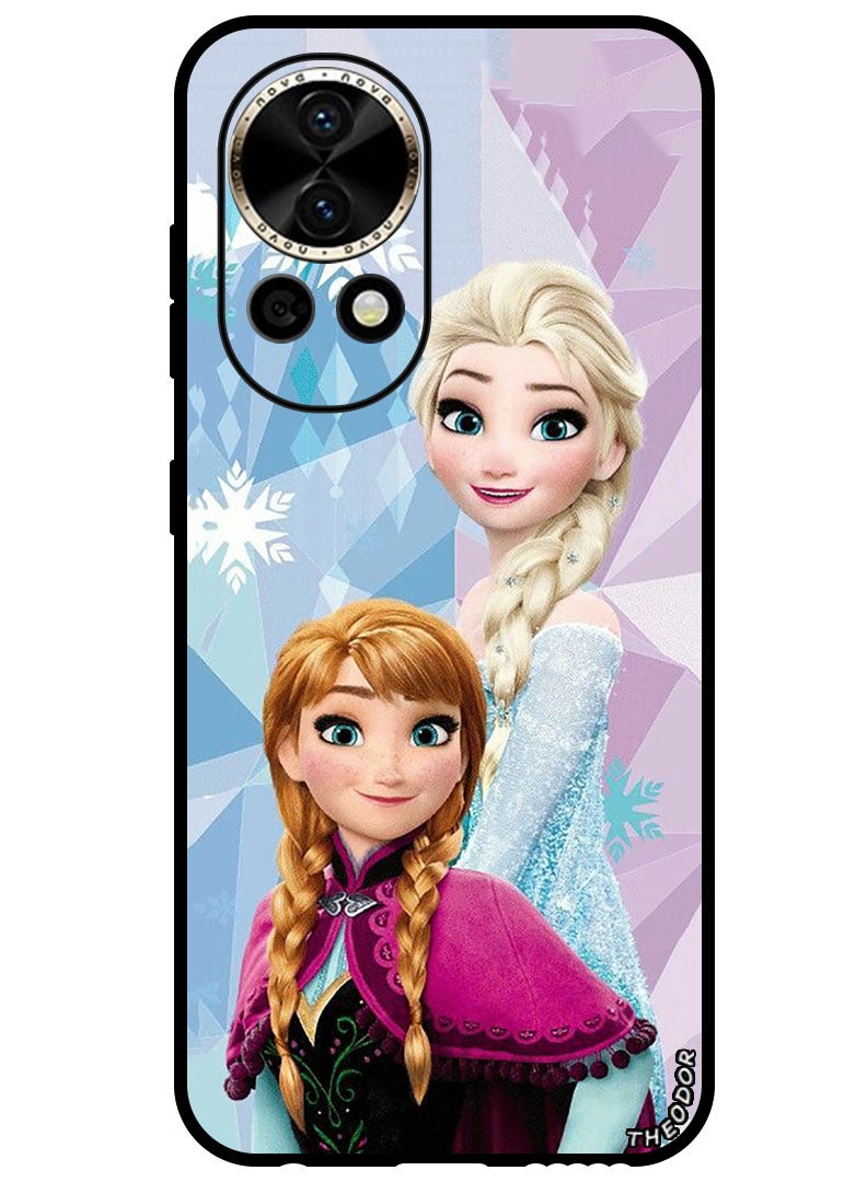 Theodor Protective Case Anti Scratch Shock Proof Bumper Cover For Huawei Nova 12 Anna Elsa 3 - Image 1