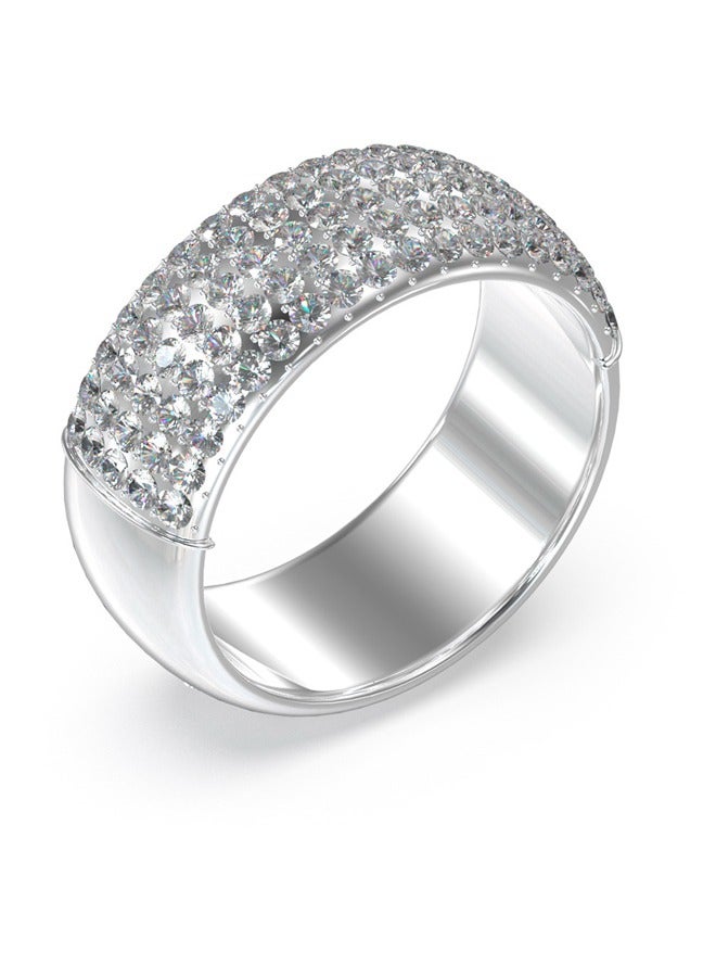 GUESS Ladies Silver Ring