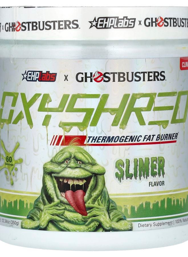 EHPLabs Ghostbusters OxyShred Thermogenic Fat Burner Slimer 12.34 oz (350 g)