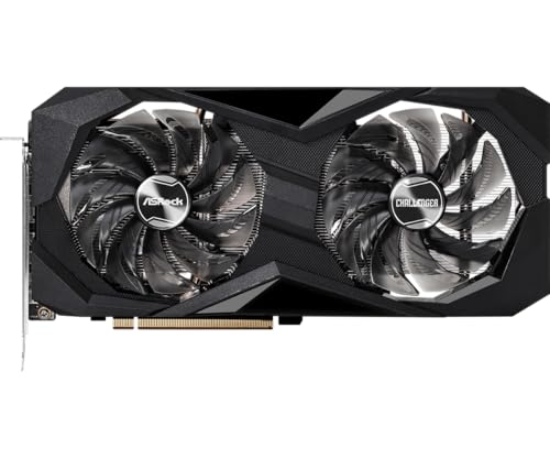 ASRock Radeon RX 7600 Challenger 8GB OC Graphics Card, AMD RDNA 3 Architecture, 8GB GDDR6, PCIe 4.0, Dual Fans, 0dB Silent Cooling, HDMI 2.1, DisplayPort 1.4 - Image 2