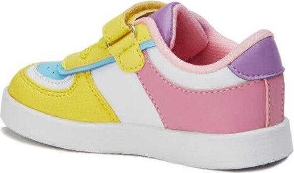 VICCO Sam 313.B21K.130 Girls Lighted Sneaker Shoes Yellow 