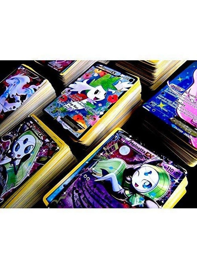 Pokemon TCG : 100 Card LOT Rare, COM/UNC, Holo & Guaranteed EX, MEGA OR Full Art, - Image 4
