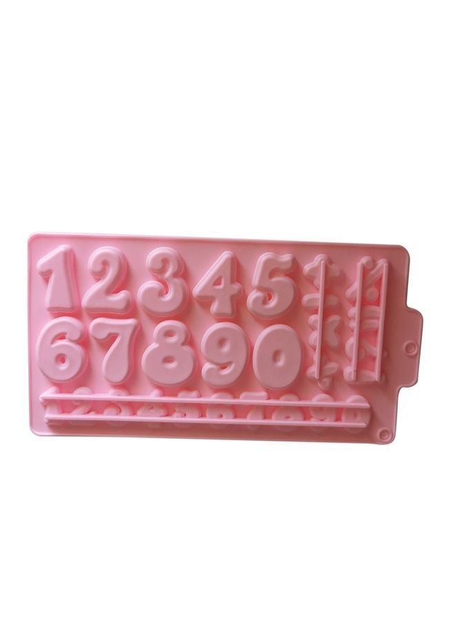 Versatile Number Silicone Mold for Fondant, Gum Paste, and DIY Crafts   Create Stunning Edible and Decorative Designs