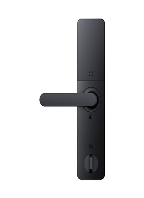 Arib Smart Lock with Camera and Wi Fi Control Screen offering Fingerprint PIN Code IC Card and Emergency Key unlocking options It features advanced security and smart access management for homes and offices with a built in camera and remote control app