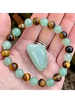 Goolsky 1pc Handmade Natural Stone Beaded Bracelet,  - Image 1