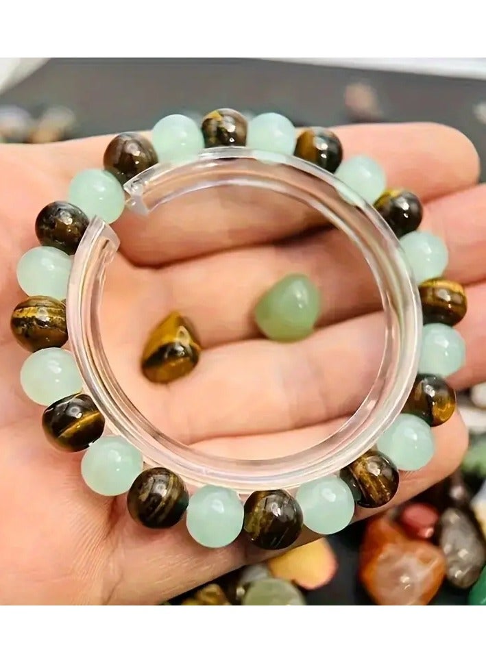 Goolsky 1pc Handmade Natural Stone Beaded Bracelet,  - Image 2
