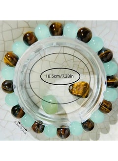 Goolsky 1pc Handmade Natural Stone Beaded Bracelet,  - Image 3