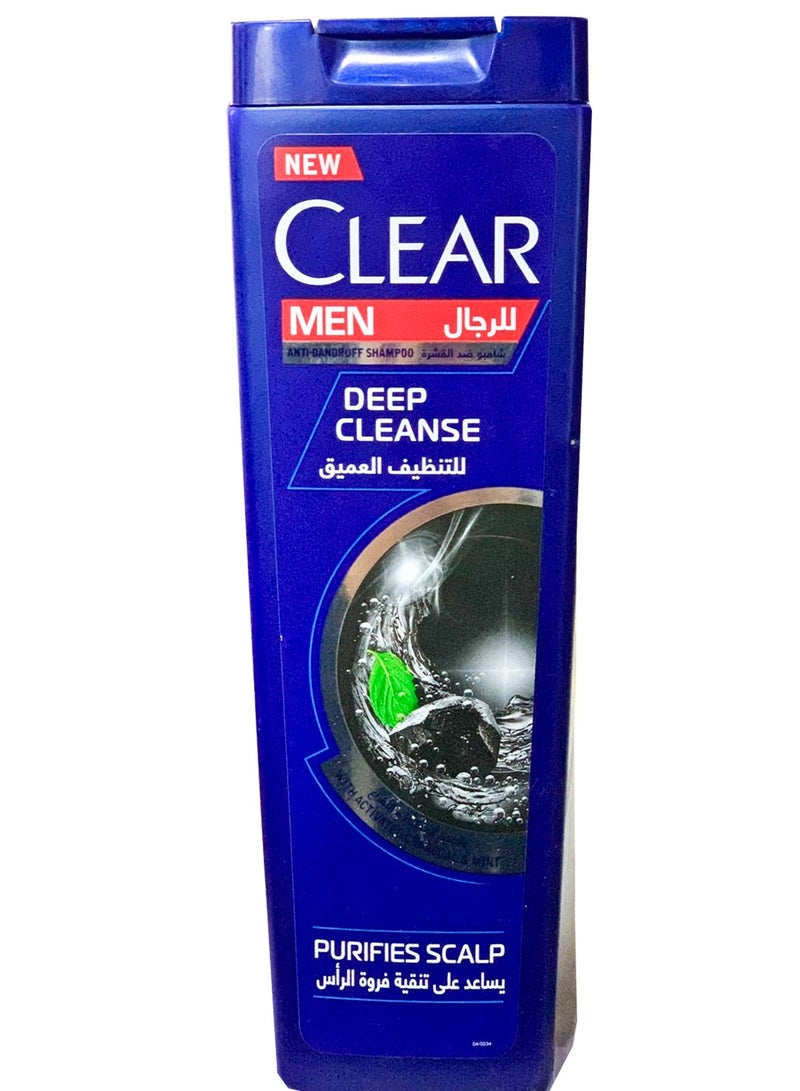 Clear Men AntiDandruff Shampoo With Activated Charcoal&Mint 360 Ml  (May vary package) - Image 3