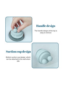 Excefore Bathtub Stopper, 2 Pcs Universal Silica Gel Drain Stopper, Drain Stopper Plugs for Kitchen, Bathtub, and Sink Drains  - Image 4