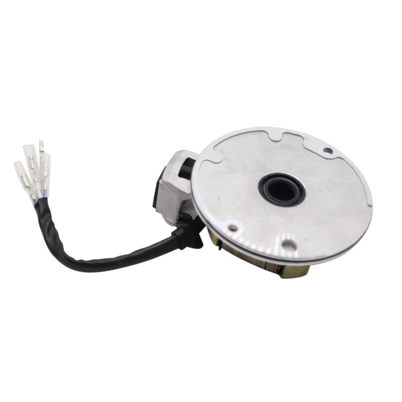 Magneto Stator: 101mm Pitch Row 115mm Outer Diameter High-quality Aluminum Alloy - Easy Quick Installation Magneto for 50cc-125cc Kick Start Horizontal Engine Pit Dirt Bike - Image 5