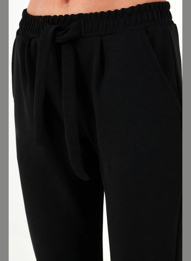 Lela Lela Normal Waist Regular Fit Straight Leg Trousers Women's Pants 5865216