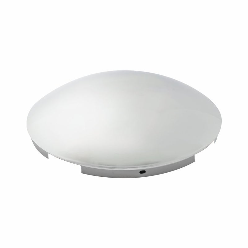 Grand General 10509 Stainless Steel Front Hub Cap with 716 Lip and 4 Uneven Notches