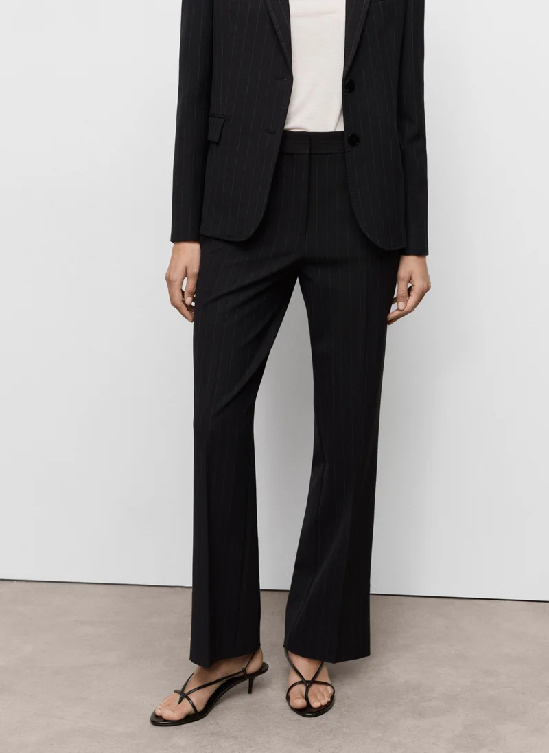 MANGO Straight-fit suit trousers