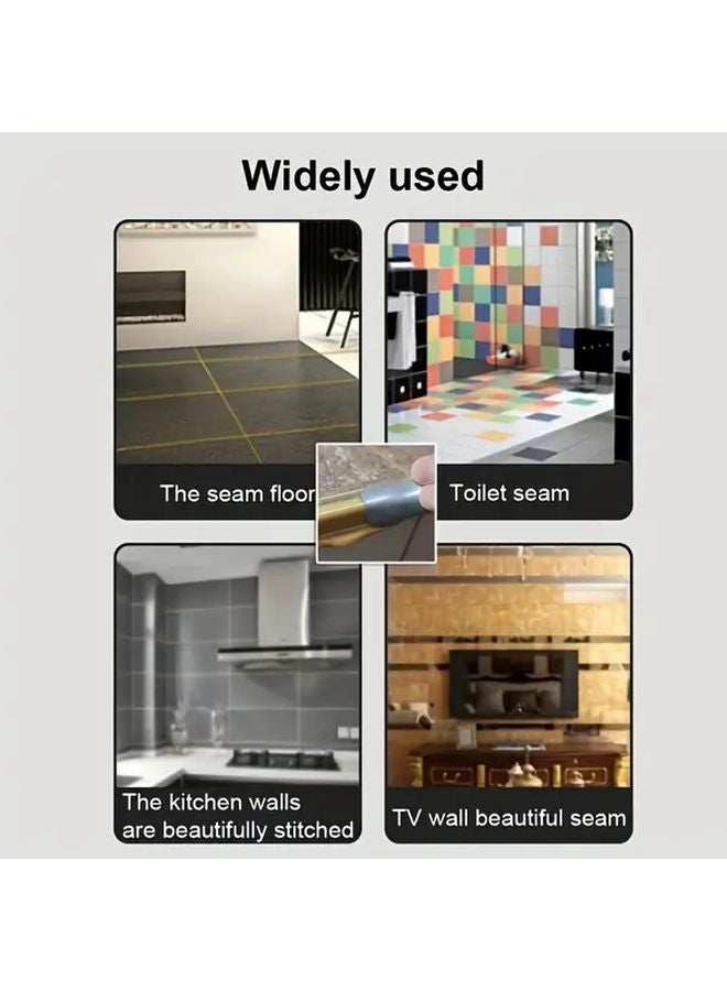 2Pcs Heavy Duty Metal Tile Spatula Scraper Set Grout Removal Tool DIY Professional - Image 5