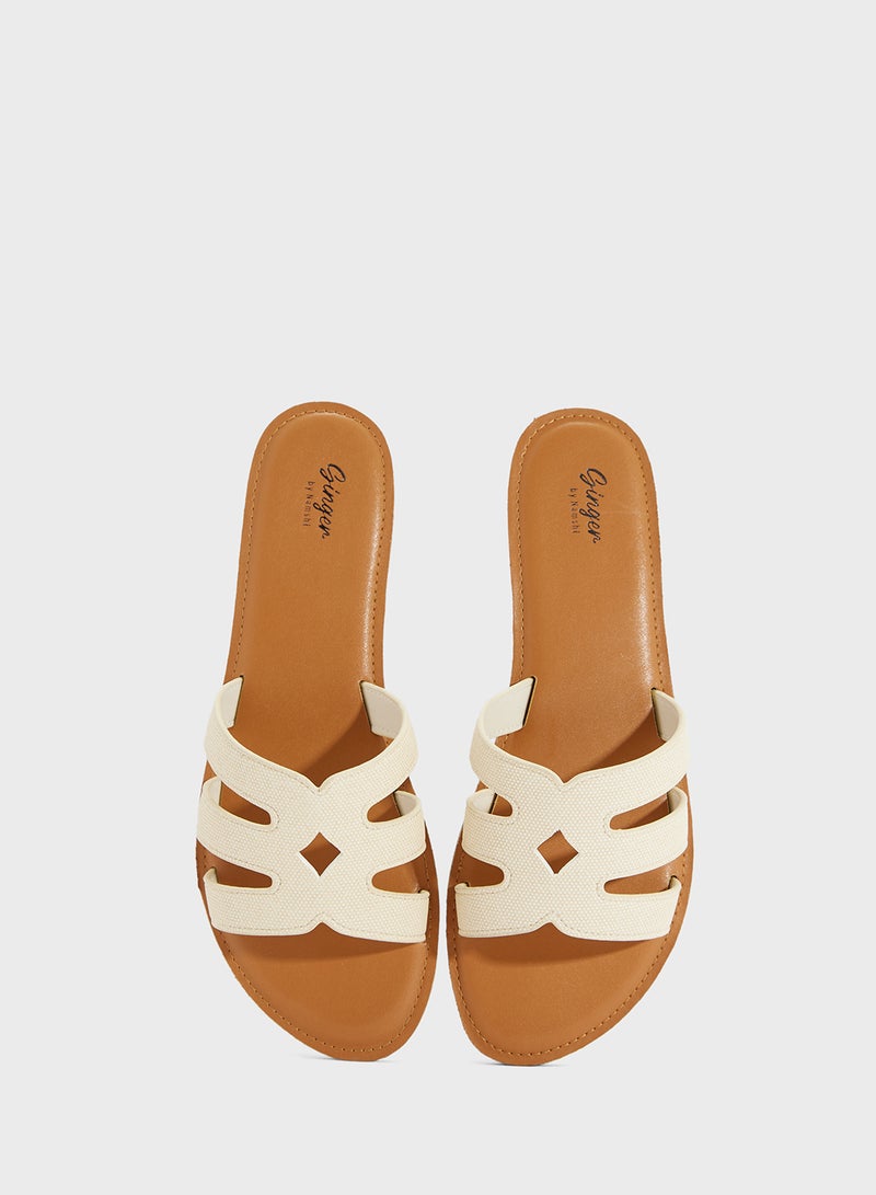 Ginger Ladies Flat Sandal  - Image 4