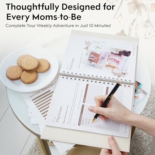 Pinkify It Pregnancy Journal for Moms-to-be: A Keepsake Memory Book and Tracker for Expecting Women, Organized Diary and Album to Record Baby and Moms Journey, Growing Milestones, and First Moments, 118 Pages - Image 4